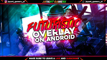 How To Make  Futuristic Gaming Overlay for Streams and Gaming Videos | Easy Steps!