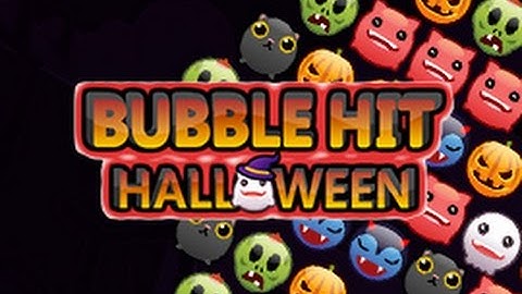 Bubble Hit: Halloween Walkthrough - Destroy all the balls.