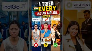 l  Tried Every Indian Airline 🇮🇳(part 1 ) #IndianAirlines#FlightReview#TravelShorts#AirIndia