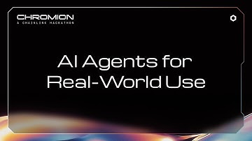 Chromion: A Chainlink Hackathon | AI Agents for Real-World Use