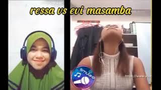 Reza Jeneponto VS Evi Masamba membawakan lagu Nike Ardilla