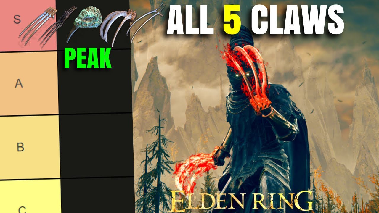 Best Elden Ring Claw? All 5 Claws Ranked! Weapon Tier List Patch 1.16