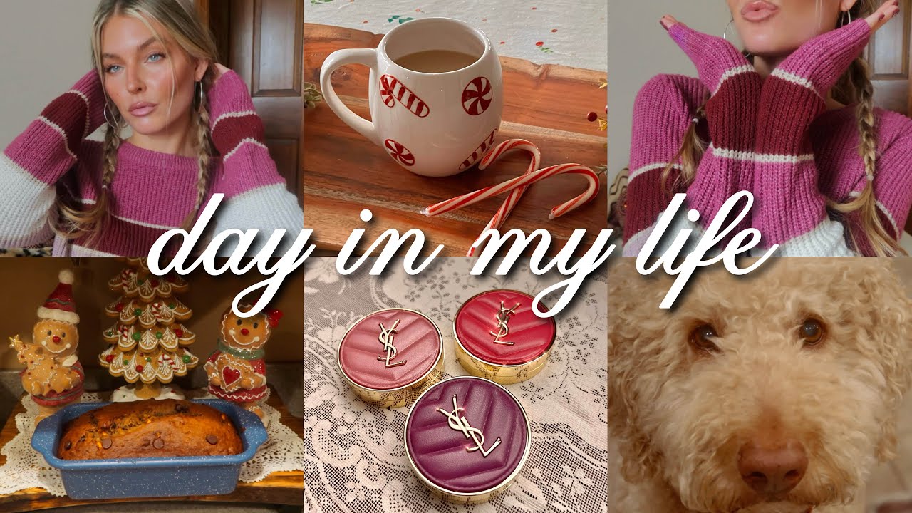 Видеоблог ❥ Праздничные угощения и зимние наряды ✨ Уютный день дома ❄️