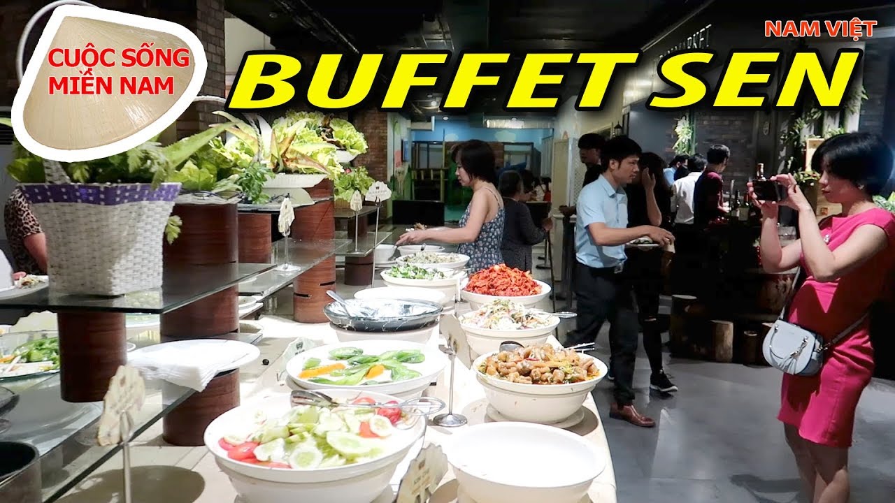 Hà Nội ăn gì chơi gì - Nam Việt 622- Tiệc Buffet Sen... - youtube