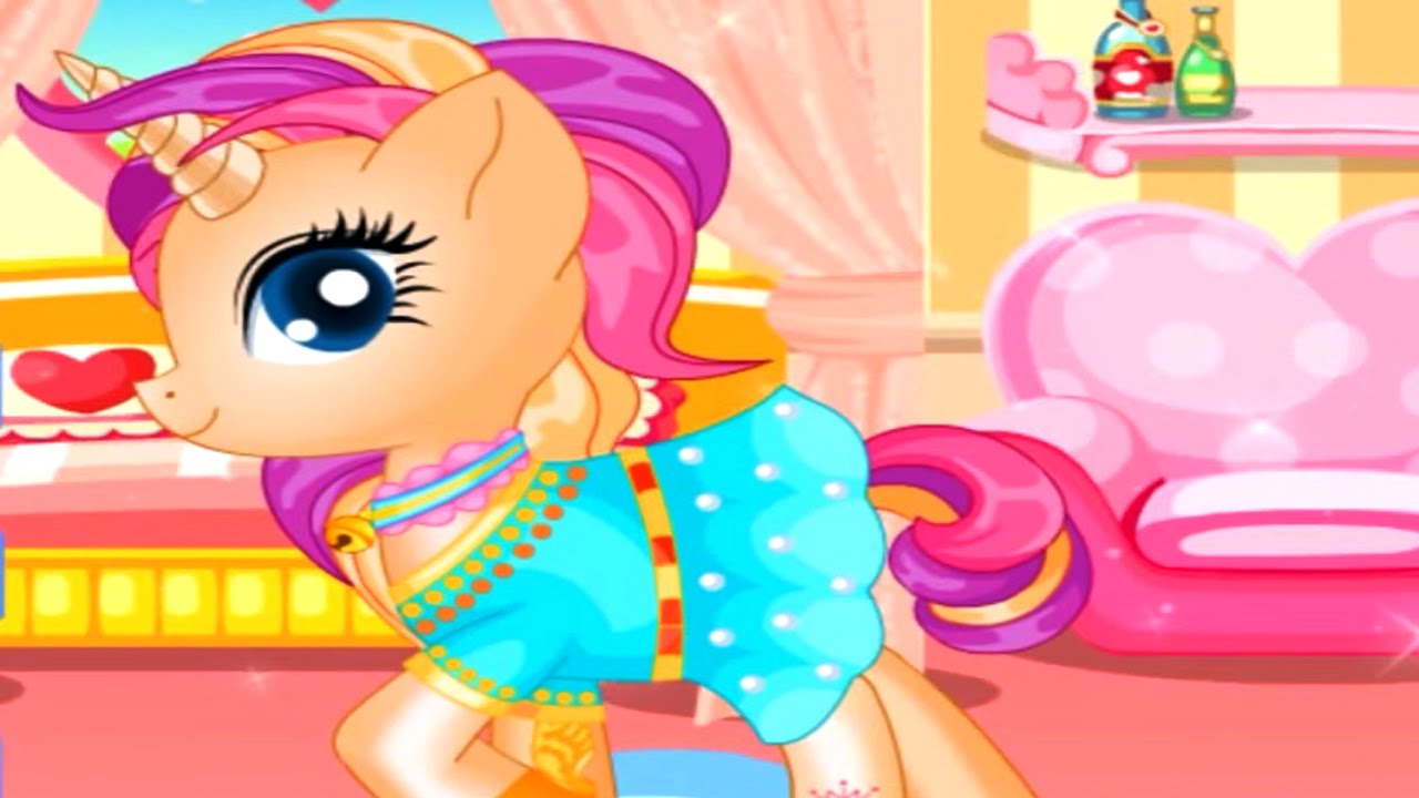 Baby Pony Princess My Little Pony Makeover And Dress Up Game Youtube