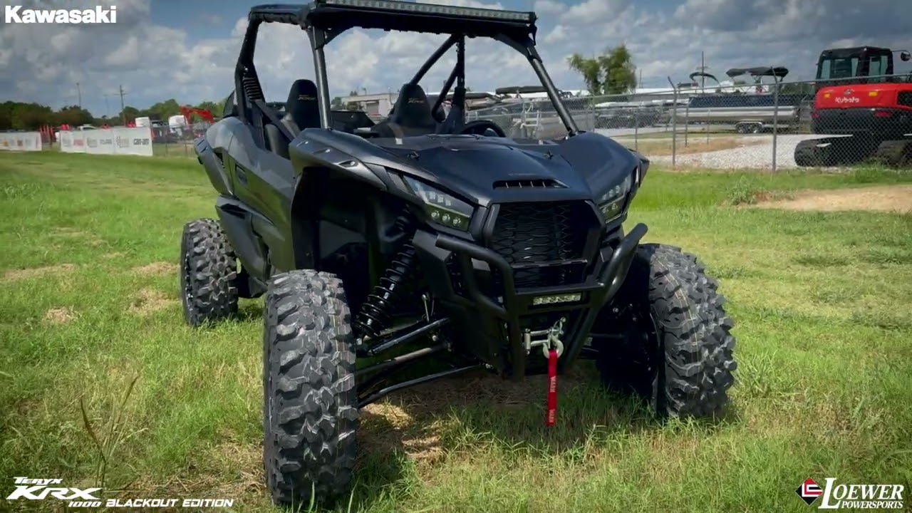 2026 Kawasaki Teryx Krx® 1000 Blackout Edition ~ Loewer