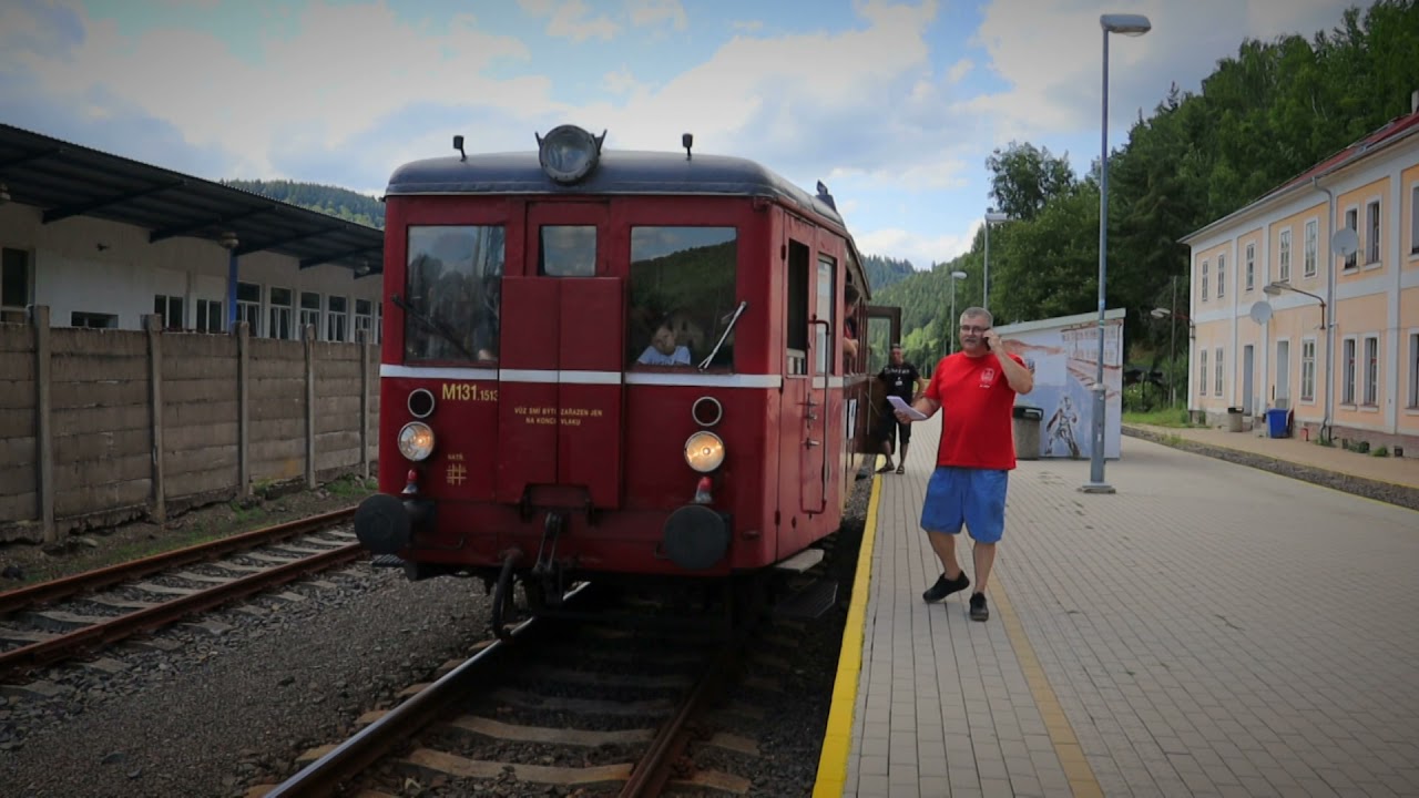 EISENBAHN Impressionen - M 131 1  ein Hauch Eisenbahn Nostalgie in Graslitz  (Kraslice)
