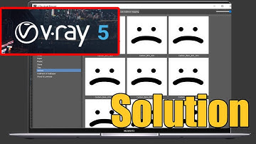 Vray 5 Materyal Library Browser - Emoji Hatası Çözümü. 🏋