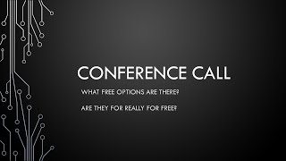 Free Conference Call Options screenshot 5