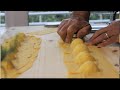 GIRASOLI XXL  al LIMONE  ricetta ravioli al limone ravioloni tortelloni tortelli pasta fresca