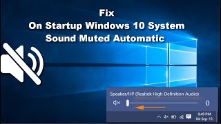 How to Fix System Sound Muted Automatically on Startup in Windows 10 screenshot 5