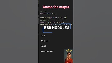 Js interview questions -es6 #shorts #short #shortsfeed #javascript  #javascript #ytshorts #frontend