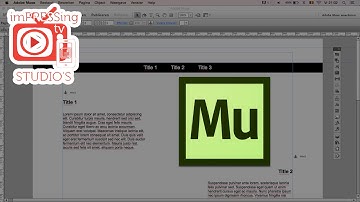 How to create a sliding menu in Adobe Muse©