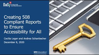 Creating 508 Compliant Reports to Ensure Accessibility for All Wealth