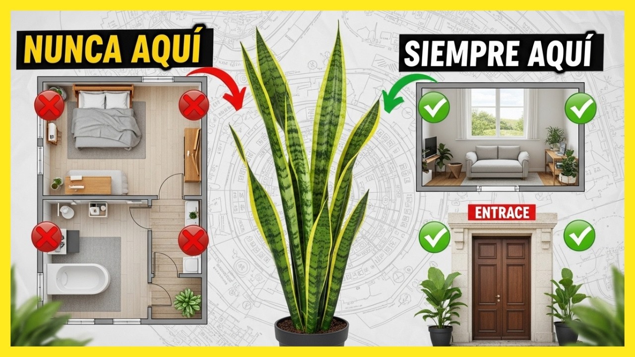 4 Lugares MALDITOS para tu Lengua de Suegra | Feng Shui 🚫🌿