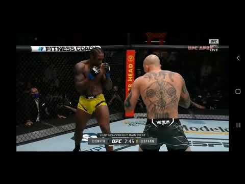 Ryan Spann vs Anthony Smith fight footage