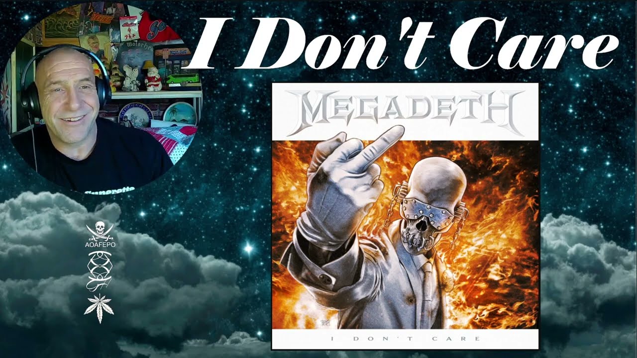 Megadeth - I Don't Care - Реакция с Ролленом (первое прослушивание)