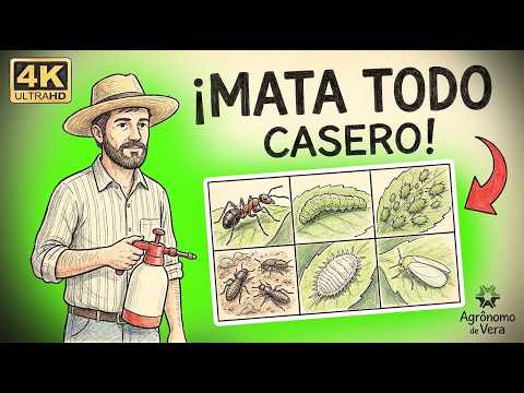 HORMIGAS, ORUGAS, PULGONES, COCHINILLAS, ÁCAROS Y MOSCA BLANCA