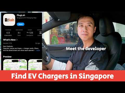 PlugLah App: Find EV Chargers in Singapore!