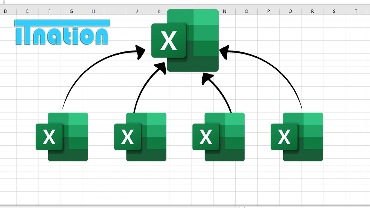 9 Steps To Combine Multiple Excel Files In 1 Minute Excel Tips 