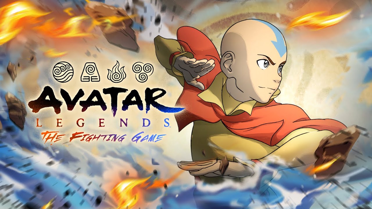 Video till Fightingspel med Avatar-karaktärer på ingång