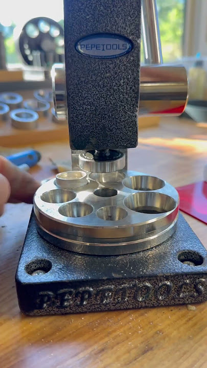 Center punch tool review for coin ring making 