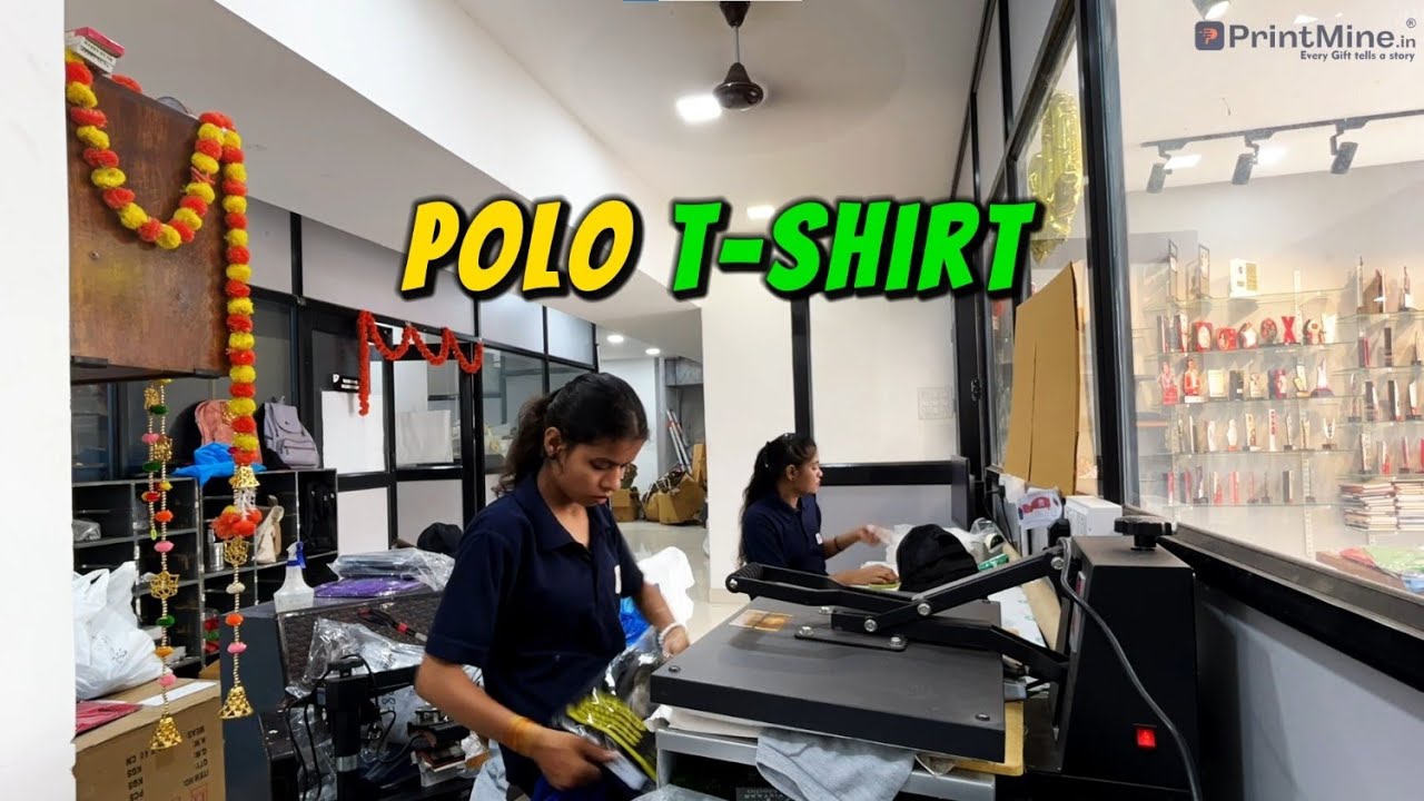 Customized Polo T-Shirts for Businesses | Logo Printed T-Shirts for Corporate & Team Uniforms