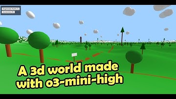 A 3d world made with ChatGPT o3-mini-high