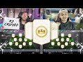 FIFA 20: RANDOM 90+ PACK FULL ICON SQUAD BUILDER BATTLE  🔥🔥 WAKEZ vs Seko