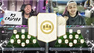 FIFA 20: RANDOM 90+ PACK FULL ICON SQUAD BUILDER BATTLE  🔥🔥 WAKEZ vs Seko