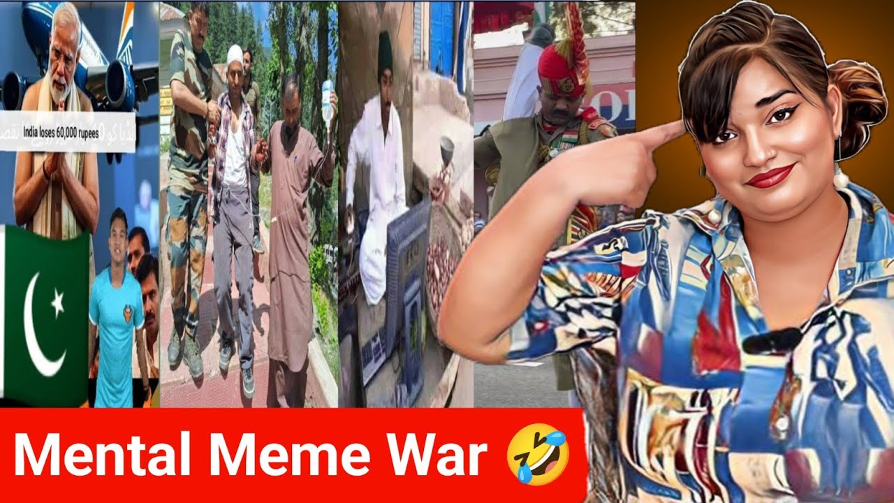 Pakistan Funny Meme War | India Vs Pakistan Memes | Operation Sindoor | REACTION | SWEET CHILLIZ |