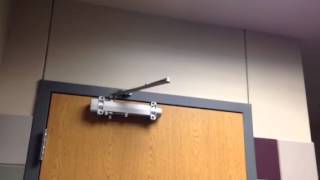 Fixed the Sargent door closer