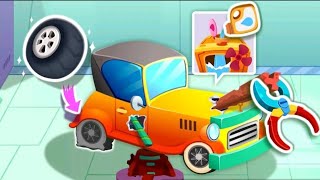 Little Panda's Car Repair Shop - Become A Car Mechanic And Learn How To Repair Cars! | BabyBus Games screenshot 4