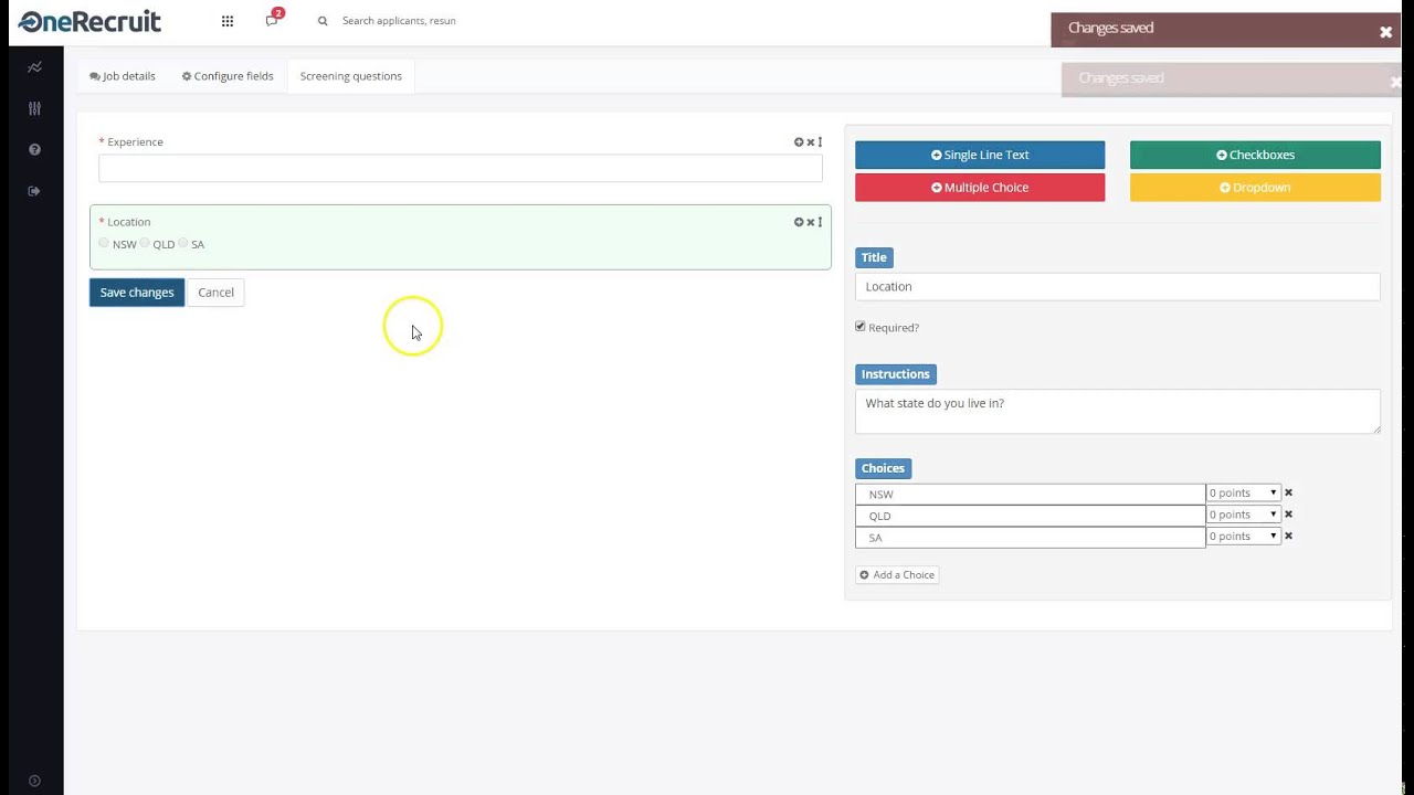 OneRecruit Applicant Tracking System and Simple Job Posting Software