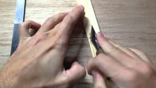 彫刻刀の作り方