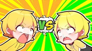 あつ森】からつけあっきぃVSぷりっつ【あつまれどうぶつの森】 - YouTube