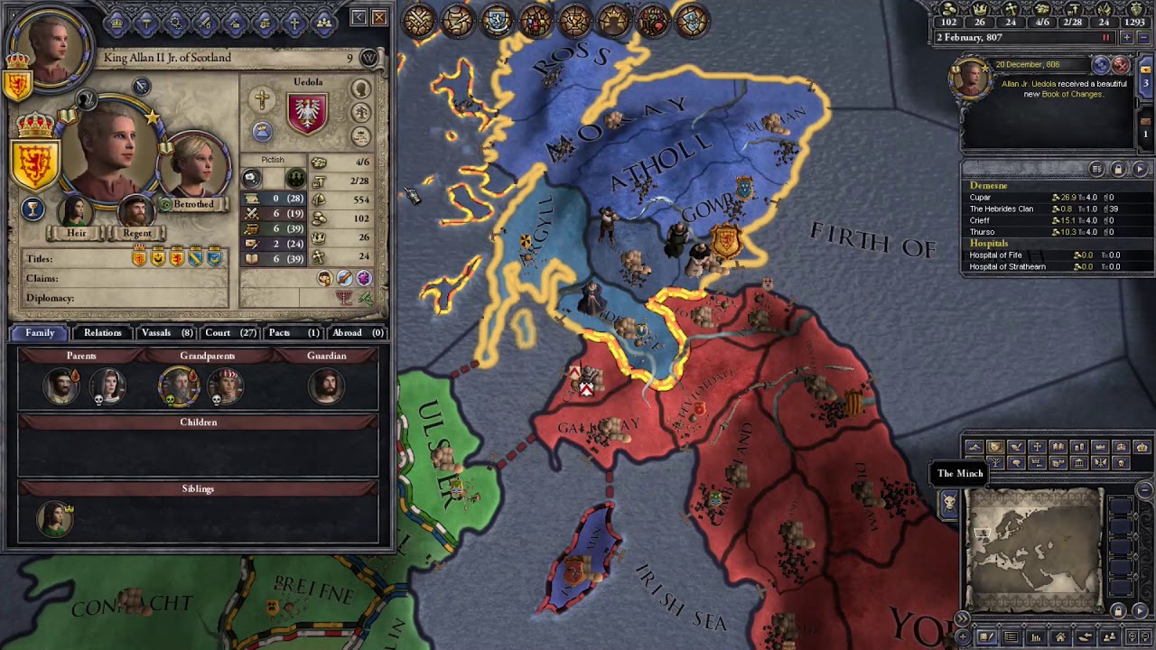 Crusader Kings 2 Scotland ROAD TO BRITANNIA MEGACAMPAIGN PART 1 Dead King Regency Part crusader-kings-2-scotland-road-to-britannia-megacampaign-part-1-dead-king-regency-part