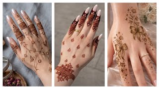 🌸 Aesthetic Hand Mehndi Designs 2026 | Simple, Elegant & Trendy Henna Ideas ✨ screenshot 1
