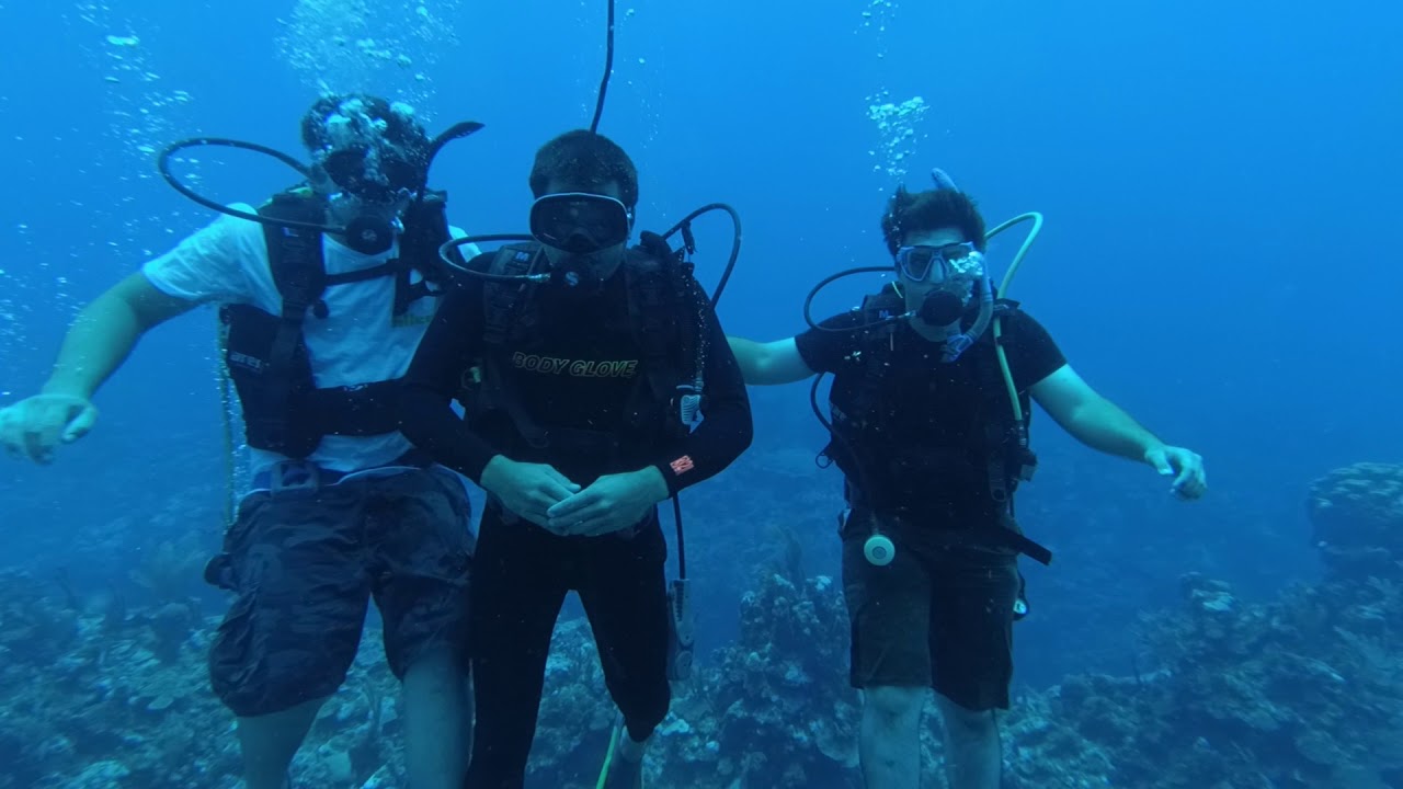 Scuba Diving in San Pedro, Belize YouTube