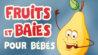 Apprendre les fruits et les baies pour bébé! Dessin animé en français