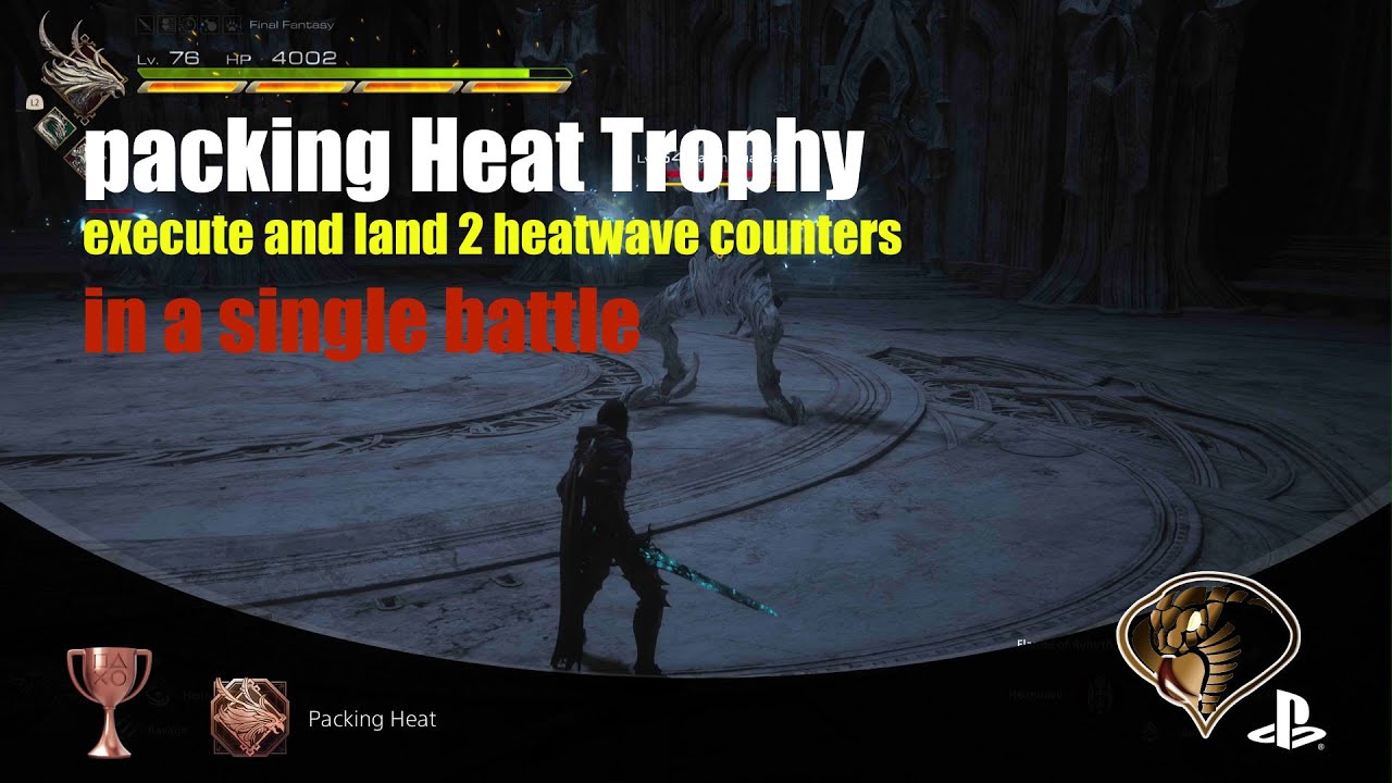 how to get heatwave packing heat trophy 