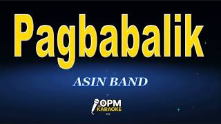 Asin - Pagbabalik Bayan Ko (Karaoke)