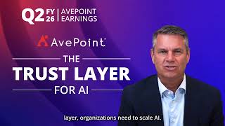 AvePoint Q2 2026 Earnings Results | Record Quarter for Net New ARR and Every Region Above $100M