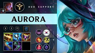 Aurora Support vs Rakan - KR Master Patch 26.06