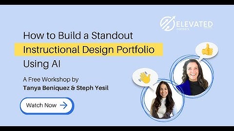 How To Build a Standout Instructional Design Portfolio Using AI
