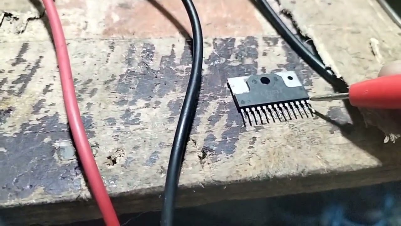 LG CRT TV 21" - No power, Horizontal line and retrace line - REPAIRED