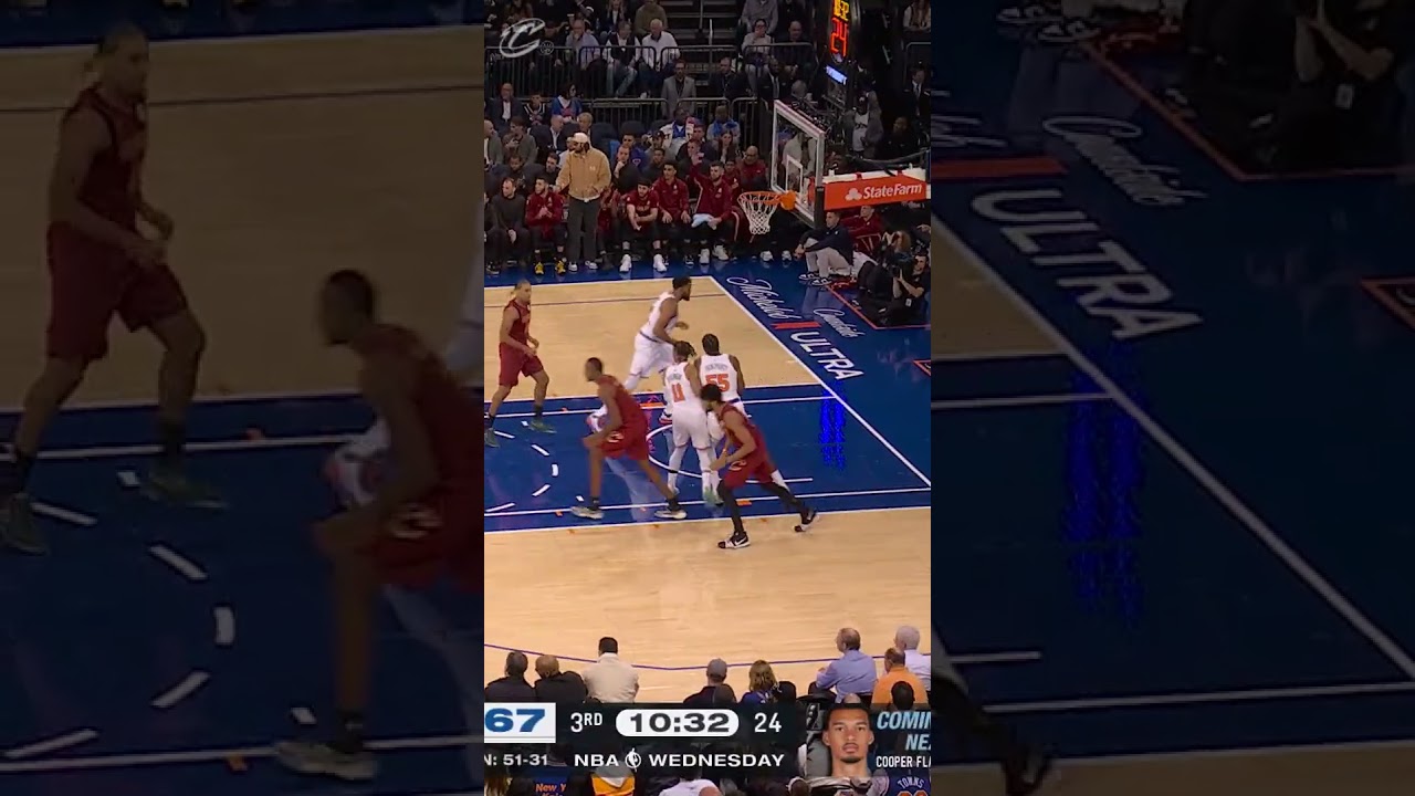 Donovan Mitchell from basically the Empire State Building.