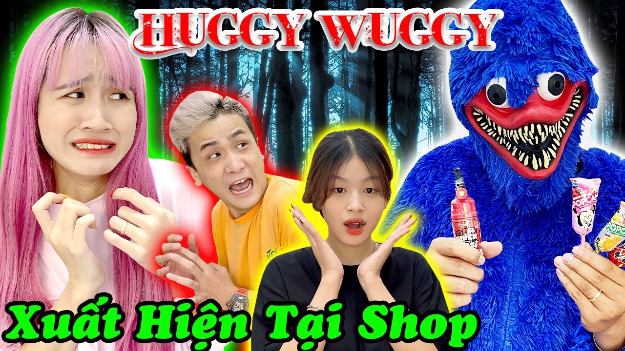 Bất Ngờ HUGGY WUGGY Đến Shop Chị Vê Mua Hàng – Vê Vê Channel