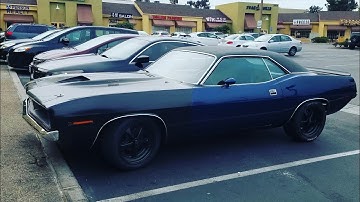 big block cuda gets budget electronic ignition upgrade using HEI module hybrid.