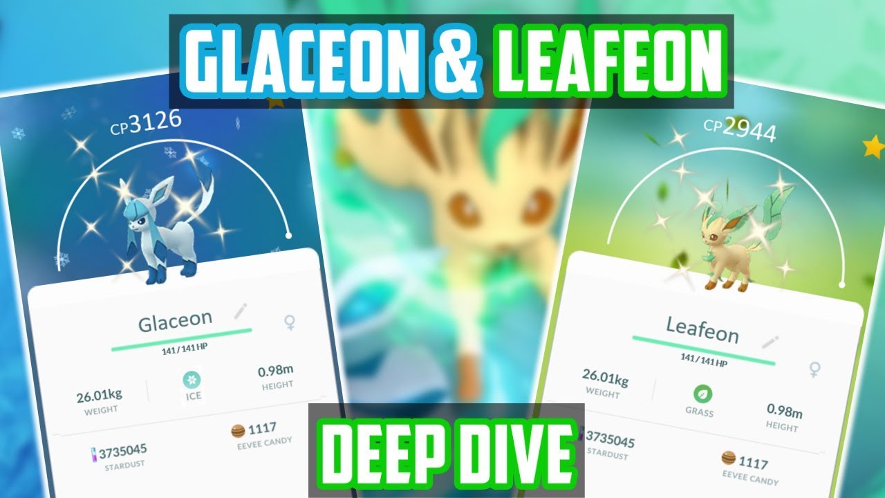 Pokémon GO terá Leafeon, Glaceon e novos lures, indica datamining